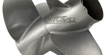 A Mercury Marine apresenta o novo hélice de rotação contrária Bravo 3