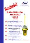 Plastimo - Apresenta radiobaliza manual
