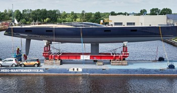 33m superyacht, ‘Missy’, launches from Vitters Shipyard