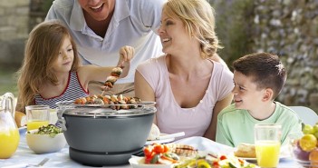 Churrasco sem fumo com os grelhadores Feuerdesign