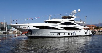 The new Benetti FB701 M/Y Domani will premiere worldwide at the Monaco Yacht Show