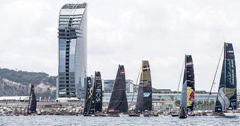Equipas da Extreme Sailing Series™ prontas para a batalha de meio da época em Cascais