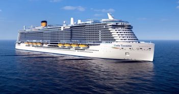 Costa Cruzeiros apresenta novo barco “Costa Toscana” com propulsão por GNL