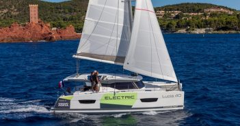 Volvo Penta e Fountaine-Pajot revelaram, em Cannes, um catamarã à vela e elétrico