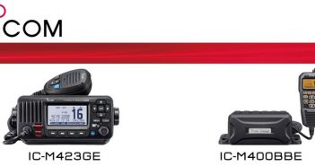 ICOM: o regresso dos rádios fixos de VHF marítimo IC-M423GE e IC-M400BBE