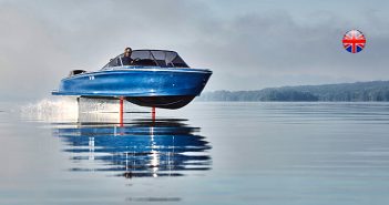 O modelo elétrico Candela Seven “voa” a 55 Km/h – Torqeedo powers Candela Seven