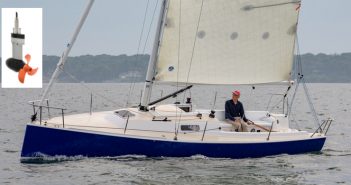 J/Boats com pod drive da Torqeedo