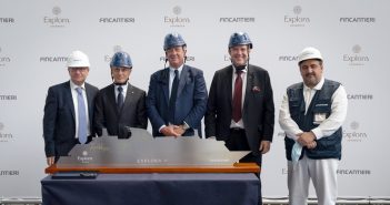 Explora Journeys celebra um importante marco com o início da construção do seu segundo navio, Explora II
