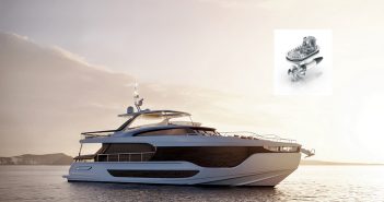 ZF apresenta POD Propulsion 4600 System para grandes embarcações num Azimut Grande 26M