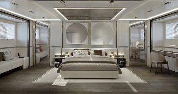 Cantieri di Pisa revela os novos interiores do Akhir 44 no Dubai International Boat Show