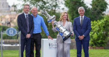 Primeira-Ministra Meloni dá as boas-vindas à 38.ª edição da America’s Cup Louis Vuitton numa cerimónia em Roma