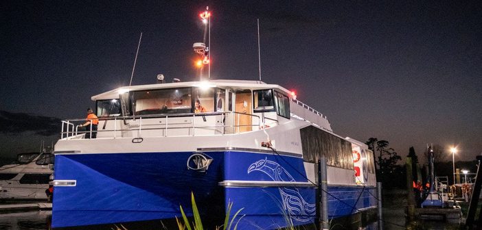 EV Maritime lança o primeiro ferry elétrico em Auckland