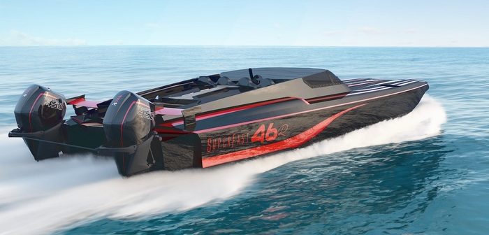 VISIONF Yachts revela nova lancha em construção com velocidade máxima de 80 nós