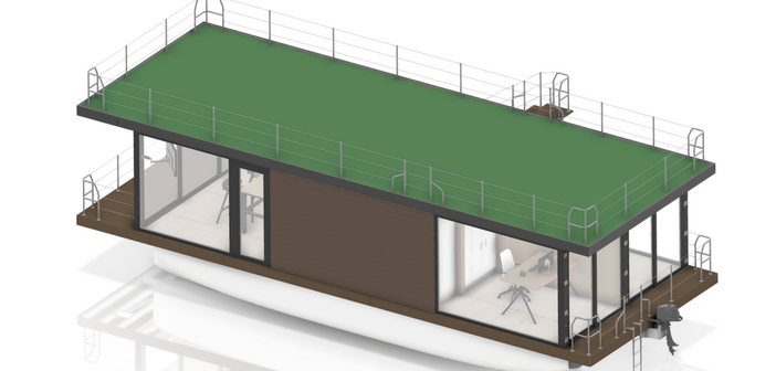 CatanaGroup lança SEATY: Um espaço flutuante para viver e trabalhar em ambiente marinho ou de água doce