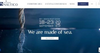 O Salão Náutico Internacional de Génova lança o seu novo site oficial com tecnologia e design pioneiros