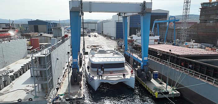 A VisionF Yachts lança um catamarã em alumínio totalmente novo de 30,7 metros