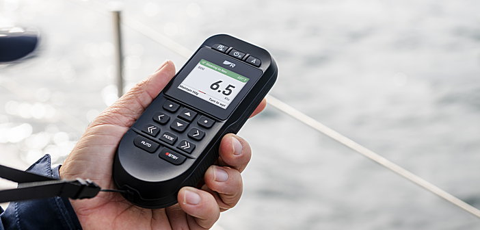 Raymarine apresenta o comando remoto sem fios RCU-1 para piloto automático
