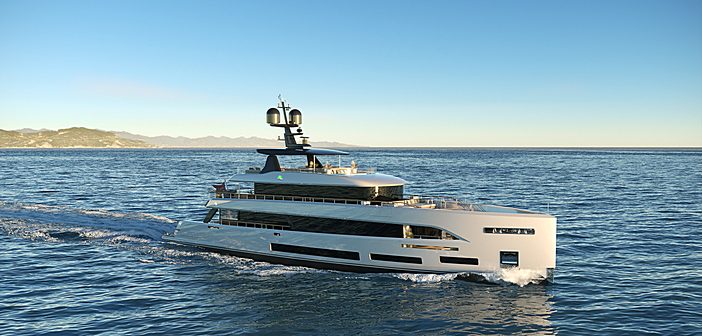 O Sirena Superyachts 42M entra na fase final de equipamento antes do lançamento em julho