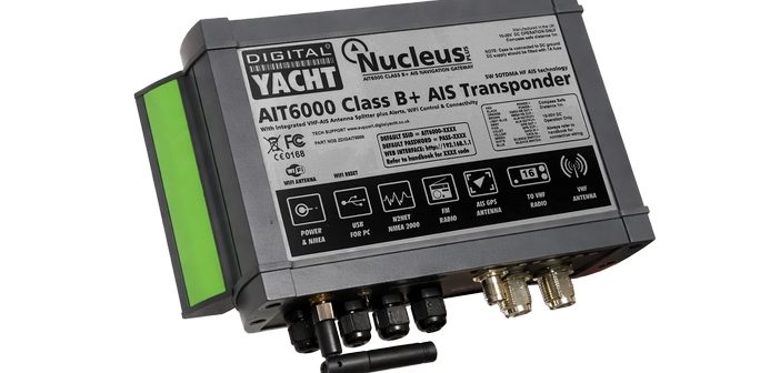 O novo transponder AIS AIT6000 da Digital Yacht leva o AIS à era espacial
