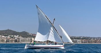 La Santa Espina volta a navegar graças ao acordo entre o Museu Marítimo de Barcelona e Calafell